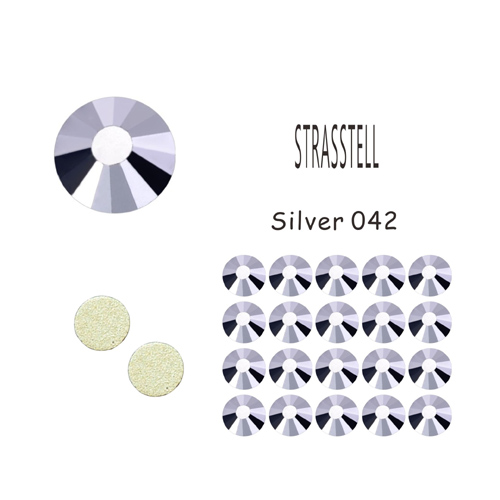 Non Hotfix Stone Silver